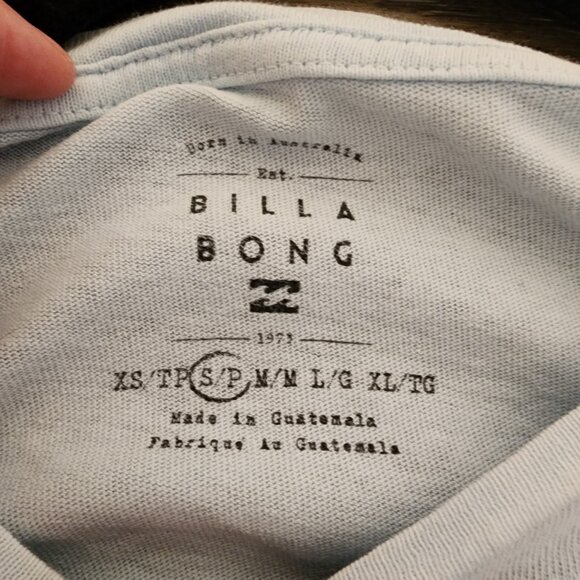 Billabong Sun Coast Tee Blue Small - Picture 7 of 10
